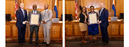 BOL honors Horace E. Anderson, Jr., Dean of Pace University’s Elisabeth Haub School of Law and champion of expanding educational opportunities and Annmarie Smith, longtime Yonkers public education advocate and community leader
