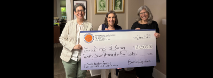 Legislator Erika Pierce Delivers $27,500 to Friends of Karen