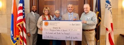 Legislator Colin D. Smith Delivers $125,000 to Caring for the Hungry and Homeless of Peekskill