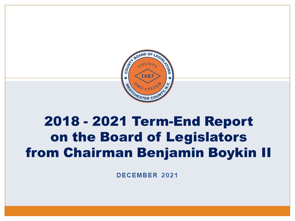 2021 Term End Report