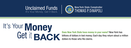 Unclaimed Funds Graphic