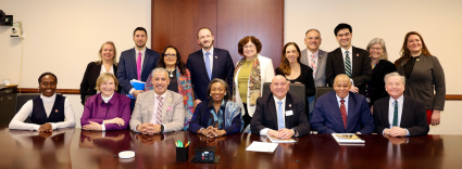 Westchester County Board of Legislators with the New York State Delegation presenting their 2025 Joint State Legislative Package.