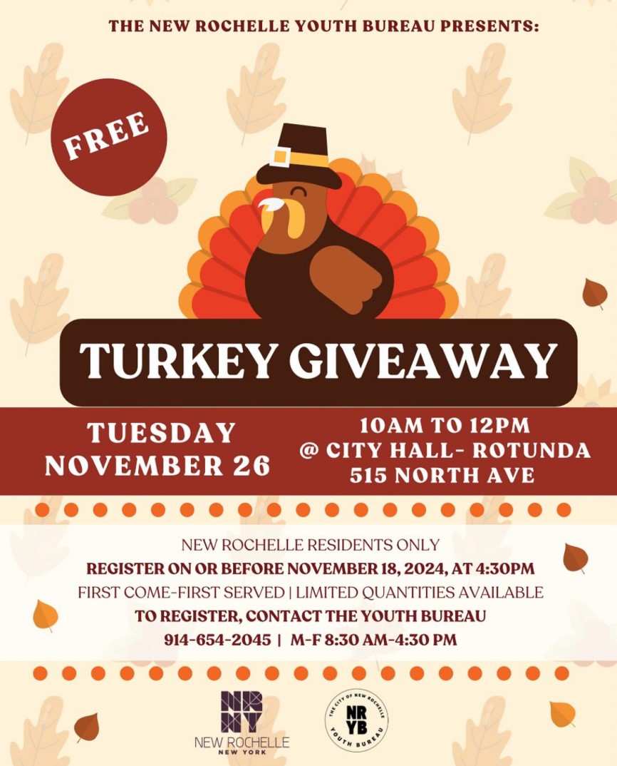 image with turkey and text